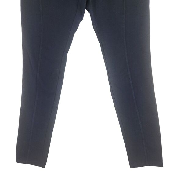 Michael Kors Womens Leggings Pants L Navy Blue Stretch Crop Ankle Tapered NEW - Picture 4 of 9